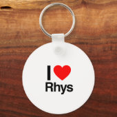 i love rhys sleutelhanger (Voorkant)