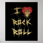 I Love Rock and Roll  Style Poster (Voorkant)