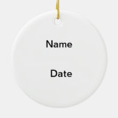 I Love Rock & Roll Ornament (Achterkant)