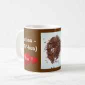 I Love Rooibos Thé Customisé Mug (Devant gauche)