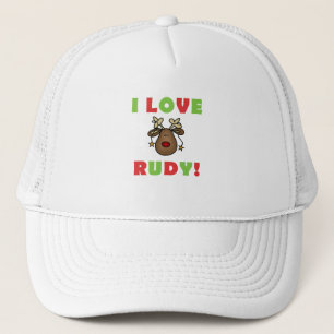 I Love Rudy Tshirts and Gifts Trucker Pet