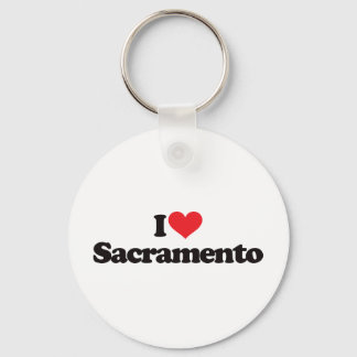 I Love Sacramento Sleutelhanger