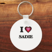 I Love Sadie Sleutelhanger (Voorkant)