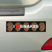 I Love Sakes Bumpersticker (Op auto)