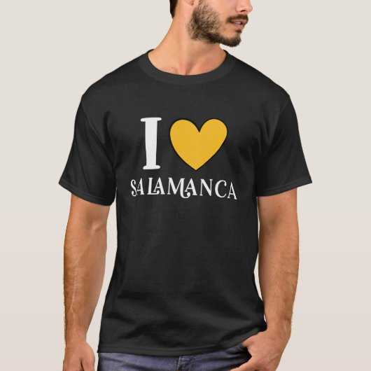 I Love Salamanca Spain T-shirt (Voorkant)