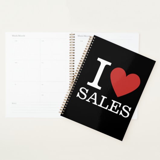 I ❤️ Love Sales - Service des ventes - (Devant avec enveloppe)