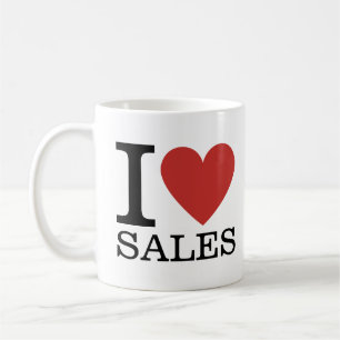 I ❤️ Love Sales - Service Ventes - Mug