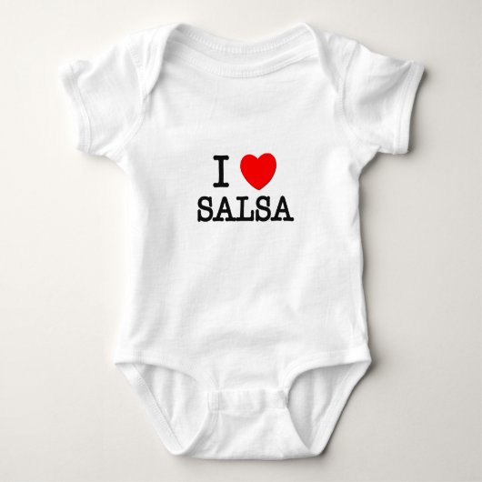 I Love Salsa Romper (Voorkant)
