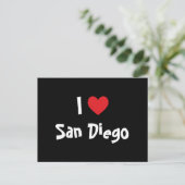 I Love San Diego Briefkaart (Staand voorkant)