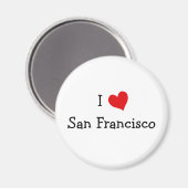 I Love San Francisco Magneet (Voorkant / Achterkant)