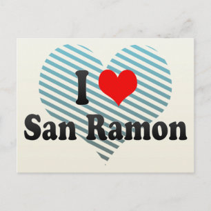 I Love San Ramon, Verenigde Staten Briefkaart