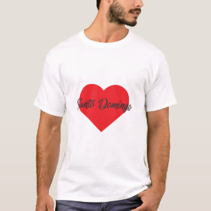 I Love Santo Domingo - Dominicaanse Republiek T-shirt