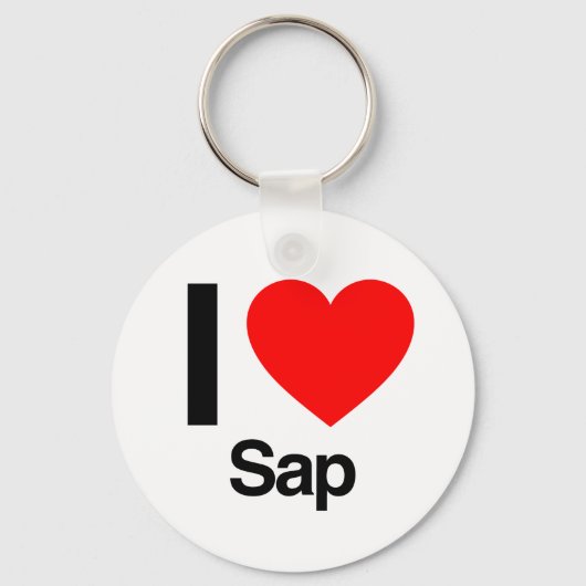 i love sap sleutelhanger (Voorkant)