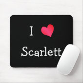 I Love Scarlett Muismat (Met muis)