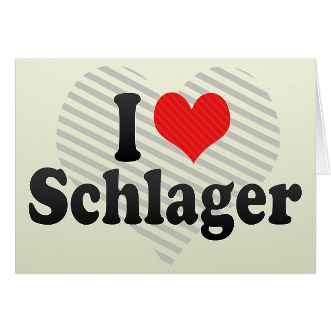 I Love Schlager (Voorkant Horizontaal)
