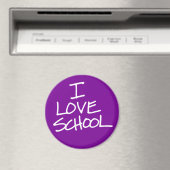 I Love School Magnet Magneet (Insitu (Vaatwasser))