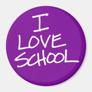 I Love School Magnet Magneet