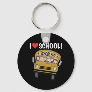 I Love School Sleutelhanger