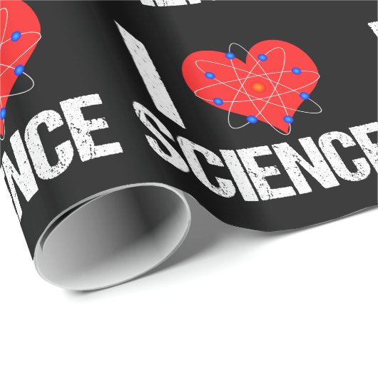 I Love Science Cadeaupapier (Rol Hoek)