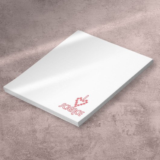 I Love Science Notitieblok