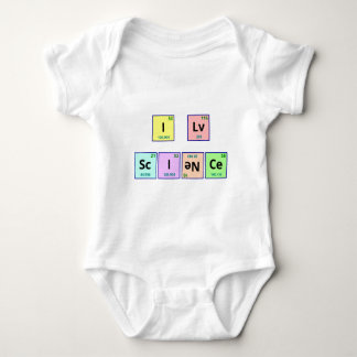 I Love Science Romper