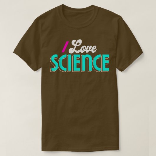 I Love Science Shirt Science (Design voorkant)