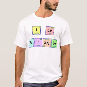 I Love Science T-shirt