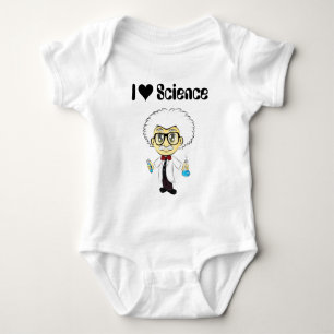 I Love Science with Scientist Romper