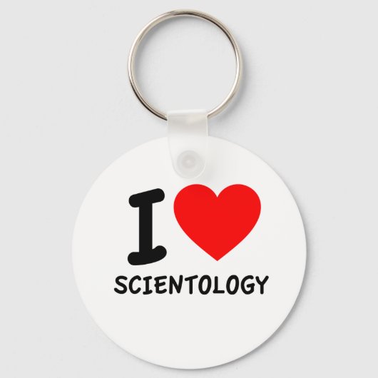 I Love Scientology Sleutelhanger (Voorkant)