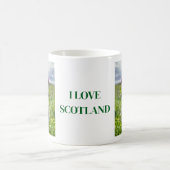 I love Scotland. Coffee mug Koffiemok (Center)