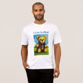 I Love Scotland Teddy Bear T-Shirt (Devant entier)