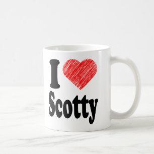 I Love Scotty Heart Art Mok