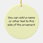 I Love Scrapbooking Keramisch Ornament (Achterkant)