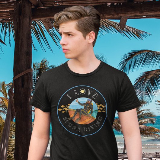 I Love Scuba Diving T-shirt