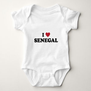 I Love Senegal Romper
