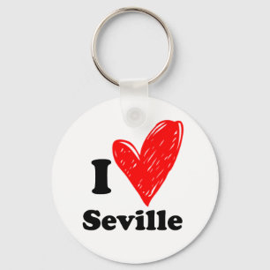 I Love Seville Sleutelhanger