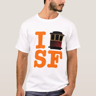 I Love SF T-shirt