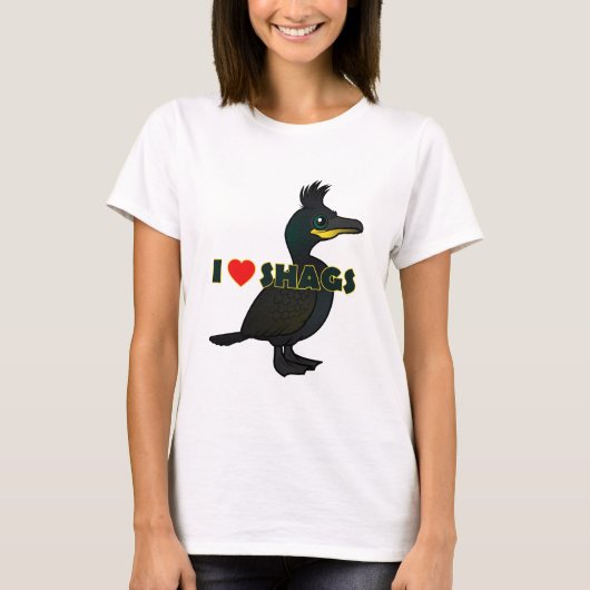 I Love Shags T-shirt (Voorkant)