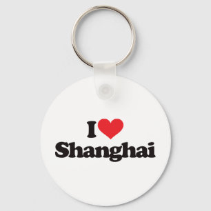 I Love Shanghai Sleutelhanger