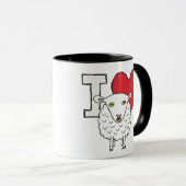 I Love Sheep Mok (Voorkant rechts)