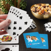 "I Love Shelties" Deck of Pplaykaarten Pokerkaarten (Insitu)