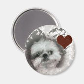 I Love Shih-Tzus Fridge Magnet (Recto/Verso)