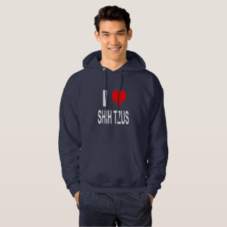 I Love Shih tzus Sweat - shirt à capuche, Shihtzu