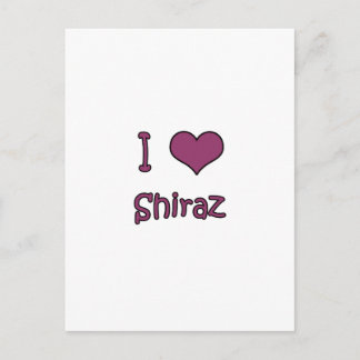 I Love Shiraz Briefkaart
