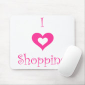 I Love Shopping Muismat (Met muis)