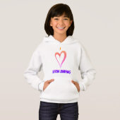 I Love Show Jumping - Enfants Sweat - shirt à capu (Devant entier)