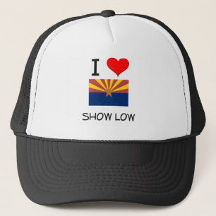 I Love SHOW LOW Arizona Trucker Pet