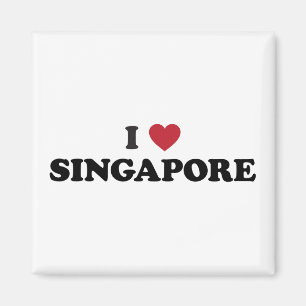 I Love Singapore Magneet