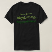 I love Skydiving 13 T-shirt (Design voorkant)