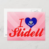 I Love Slidell, Louisiana Briefkaart (Voorkant / Achterkant)